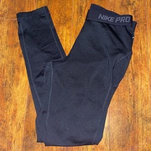 Black Nike Pro Leggings